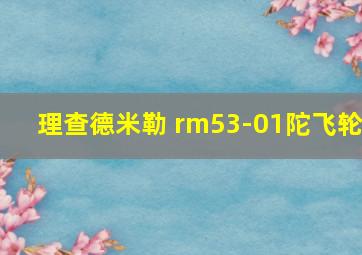 理查德米勒 rm53-01陀飞轮